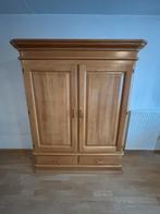 Massief eiken kast, Ophalen, Eikenhout, Zo goed als nieuw, 25 tot 50 cm