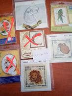 Kleine borduurpakketjes met o.a. dmc borduurgaren, Hobby en Vrije tijd, Borduren en Borduurmachines, Ophalen of Verzenden, Nieuw