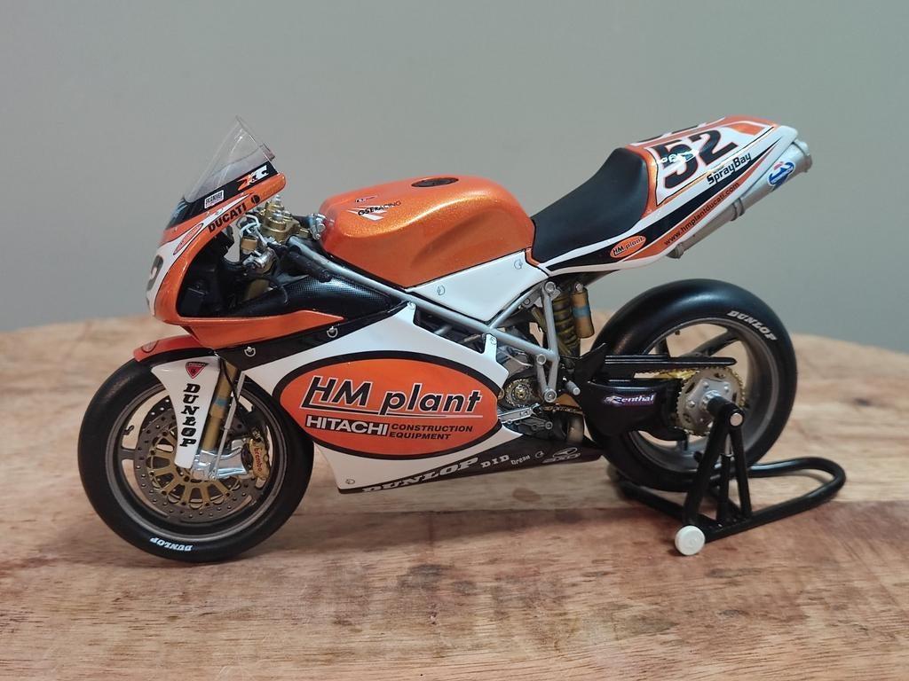 Minichamps: Ducati 998R F02 - James Toseland - WSBK 2003, Ophalen of Verzenden, Nieuw, 1:9 t/m 1:12, Motor