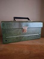 Vintage Muziek cassettes Koffertje - Groen, Ophalen of Verzenden, Gebruikt, Minder dan 50 cm, Minder dan 50 cm