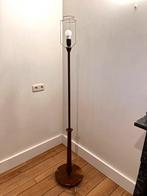 Teakhouten vintage midcentury staande lamp / vloerlamp, Huis en Inrichting, Lampen | Vloerlampen, Gebruikt, 100 tot 150 cm, Ophalen of Verzenden