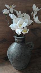 Kruik met bloementak, Huis en Inrichting, Woonaccessoires | Vazen, Ophalen of Verzenden, Nieuw, Overige kleuren, Minder dan 50 cm