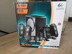 Logitech X-530 Speakers met Subwoofer, Overige merken, Gebruikt, Ophalen of Verzenden, Complete surroundset