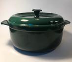Vintage geëmailleerde gietijzeren stoof-, braadpan, cocotte, Huis en Inrichting, Keuken | Potten en Pannen, Ophalen of Verzenden