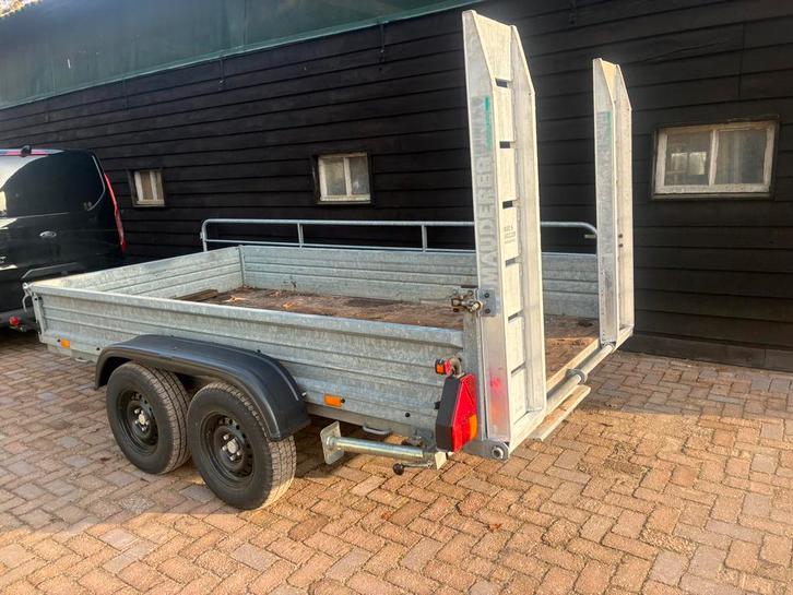 Aanhanger / Machine Transporter, Auto diversen, Aanhangers en Bagagewagens, Gebruikt, Ophalen