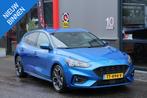 Ford Focus 1.0 EcoBoost ST X Line Business STOEL, STUURVERWA, Gebruikt, Euro 6, Blauw, Origineel Nederlands