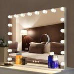 Nieuw! Grote Hollywood Make-up Spiegel met Verlichting, Huis en Inrichting, Woonaccessoires | Spiegels, Nieuw, Ophalen of Verzenden
