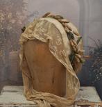 Oude Houten Pruikenkop. "Uit Aletta's Tijd", Antiek en Kunst, Ophalen of Verzenden