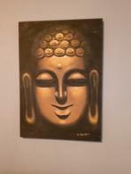 Schilderij Boeddha - 100x65 cm, Ophalen