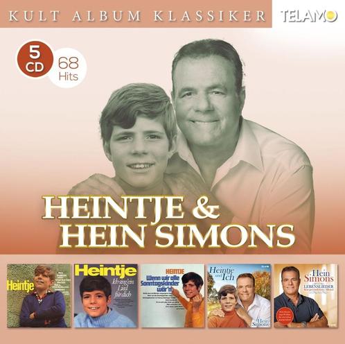 Hein Simons (Heintje) Kult Album Klassiker - 5 CDs, Cd's en Dvd's, Cd's | Schlagers, Nieuw in verpakking, Boxset, Verzenden