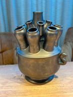 Brynxz tulpenvaas brons kleur Hoogte 29 cm, Overige materialen, Gebruikt, Overige kleuren, Onbekend