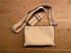 Handig wit/beige damestasje, Sieraden, Tassen en Uiterlijk, Tassen | Damestassen, Ophalen of Verzenden, Zo goed als nieuw, Wit
