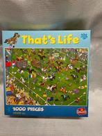 Puzzel 1000 stukjes that’s life, Ophalen, Zo goed als nieuw
