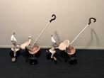 2x Smoby - vanaf 15 maanden - Driewieler tweeling, Ophalen, Zo goed als nieuw, Kinderwagen of Buggy