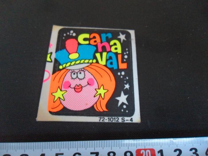 sticker CARNAVAL, Hobby en Vrije tijd, Stickers en Plaatjes, Zo goed als nieuw, Sticker, Ophalen