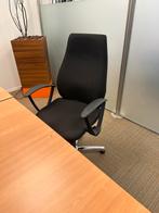 5 bureaustoelen, Ophalen, Gebruikt, Zwart