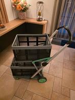 Clax Trolley Opklapbare Boodschappenwagen, Ophalen, Zo goed als nieuw