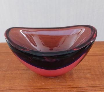 Vintage jaren 60 Murano Italië schaal Flavio Poli beschikbaar voor biedingen
