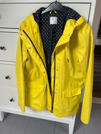 Fel gele regenjas met katoenen voering knalgeel maat 40, Ophalen of Verzenden, Gedragen, Maat 38/40 (M), Geel