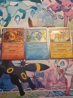 Pokémon Prismatic Evolutions Set - Flareon, Vaporeon, Jolteo, Ophalen of Verzenden, Zo goed als nieuw, Meerdere kaarten, Foil