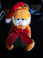 Garfield Kerst Pluche met Cadeau - 20cm, Ophalen of Verzenden