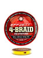 DAM effzet 4 braid 250 m.  geel, Ophalen of Verzenden, Nieuw, Vislijn