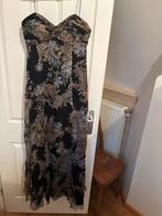 Demetrios avondjurk 100% zijde, Galajurk, Zwart, Maat 42/44 (L), Zo goed als nieuw