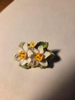 vintage floral bone china england broche, Overige materialen, Overige kleuren, Verzenden, Minder dan 4 cm