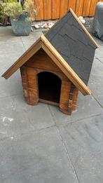 Houten hondenhok, Dieren en Toebehoren, Hondenhokken, Ophalen, 65 tot 100 cm, Hondenhok, Zo goed als nieuw