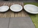 Bloembak beton, Rond, Nieuw, Ophalen of Verzenden, Beton