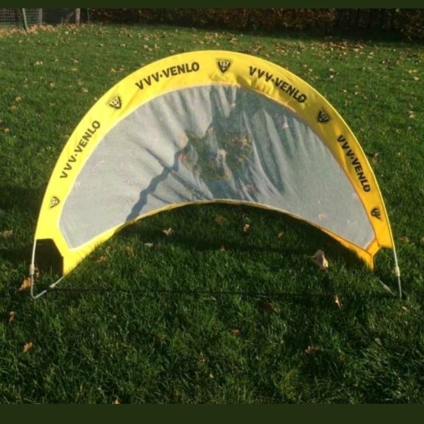 Voetbal goal. VVV Venlo. Leuk cadeautje Sinterklaas?, Sport en Fitness, Ophalen of Verzenden, Zo goed als nieuw, Clubaccessoires