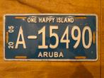Mooie originele kentekenplaat Aruba, Ophalen of Verzenden, Nieuw