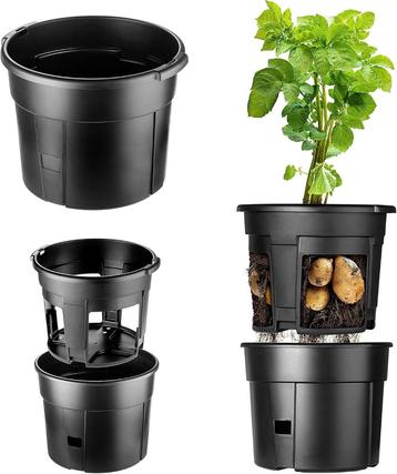 Aardappel containers kweekpot 3  stuks, of groente fruit beschikbaar voor biedingen