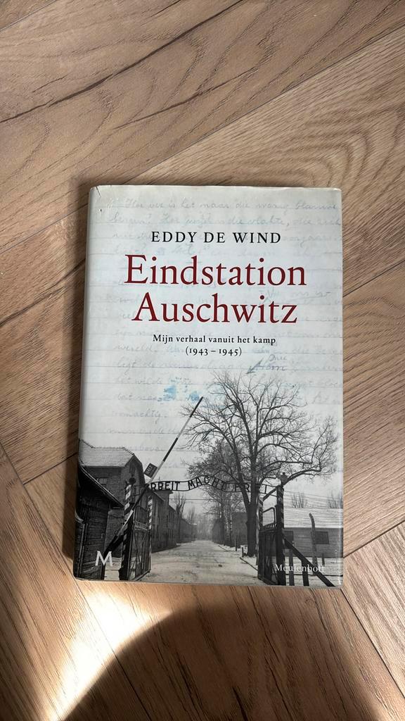 Eddy de Wind - Eindstation Auschwitz, Boeken, Overige Boeken, Zo goed als nieuw, Ophalen of Verzenden
