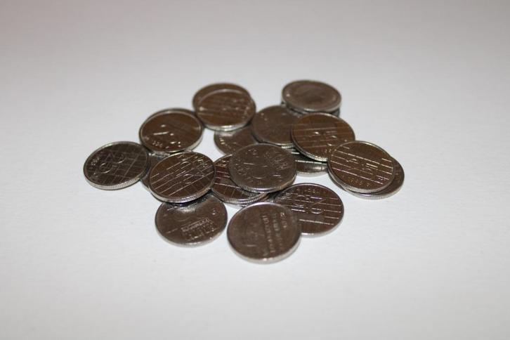 Munten Nederland 25 Cent  vanaf €0,10, Postzegels en Munten, Munten | Nederland, Losse munt, 25 cent, Koningin Juliana, Ophalen