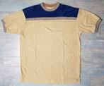 T-shirt beige/blauw, Ophalen of Verzenden, Zo goed als nieuw, Maat 56/58 (XL), Beige