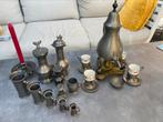 Diverse sets van Tin, Antiek en Kunst, Ophalen