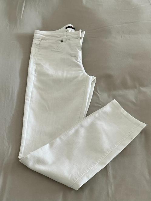 Witte dames broek, Yest, maat 38, Kleding | Dames, Broeken en Pantalons, Zo goed als nieuw, Maat 38/40 (M), Wit, Lang, Ophalen of Verzenden