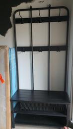 Kapstok met bankje en schoenenrek, Huis en Inrichting, Woonaccessoires | Kapstokken, Gebruikt, Metaal, 150 tot 200 cm, Ophalen