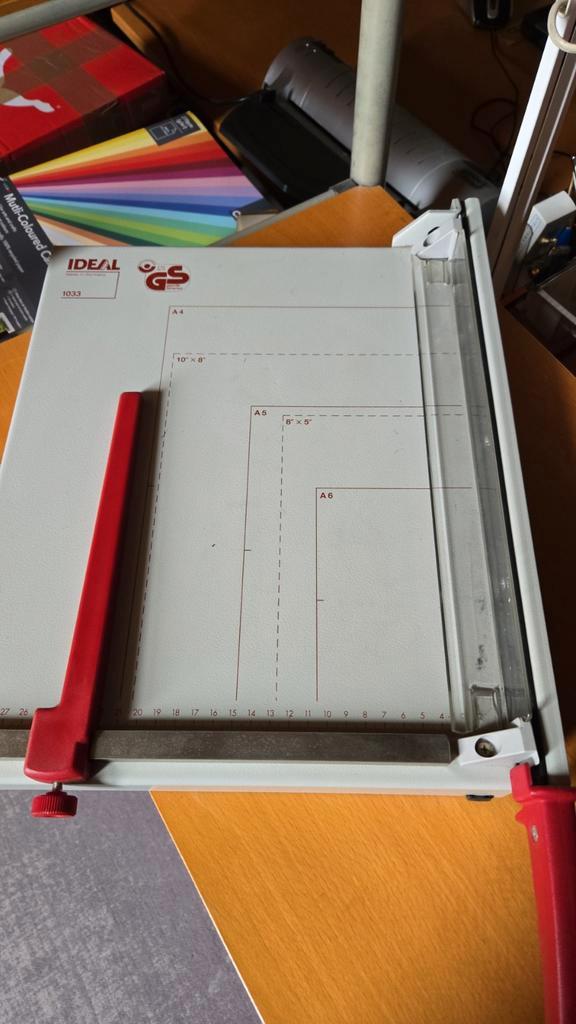 Ideal Papiersnijmachine - Made in Germany, Diversen, Papierwaren, Ophalen