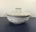 Limoges soupière met bloemetjes rand en vergulde belijning, Antiek en Kunst, Antiek | Servies los, Ophalen of Verzenden