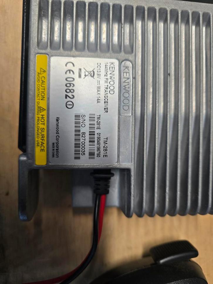 Kenwood TM-281E transceiver, Telecommunicatie, Zenders en Ontvangers, Ophalen of Verzenden