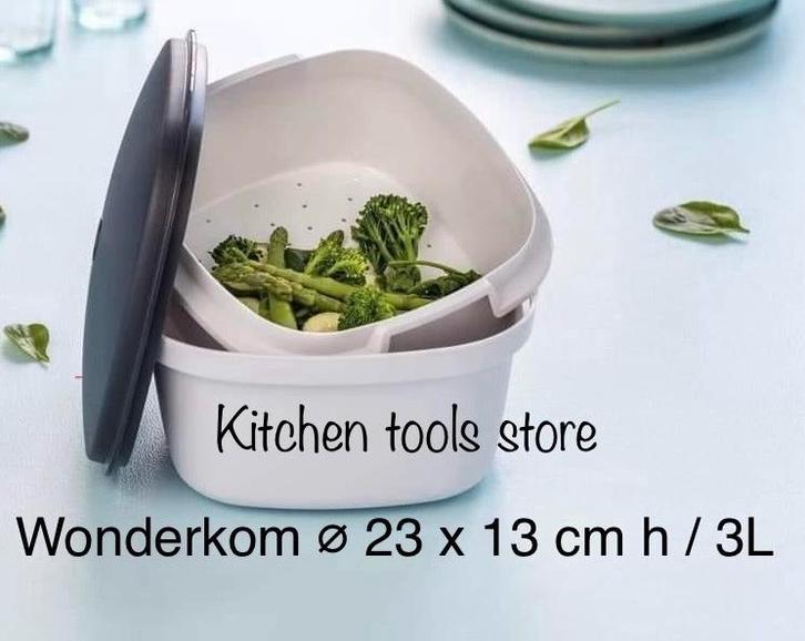 Tupperware Serveerwonder Wonderkom serveerkom 3L voorraad, Huis en Inrichting, Keuken | Tupperware, Nieuw, Schaal, Ophalen of Verzenden