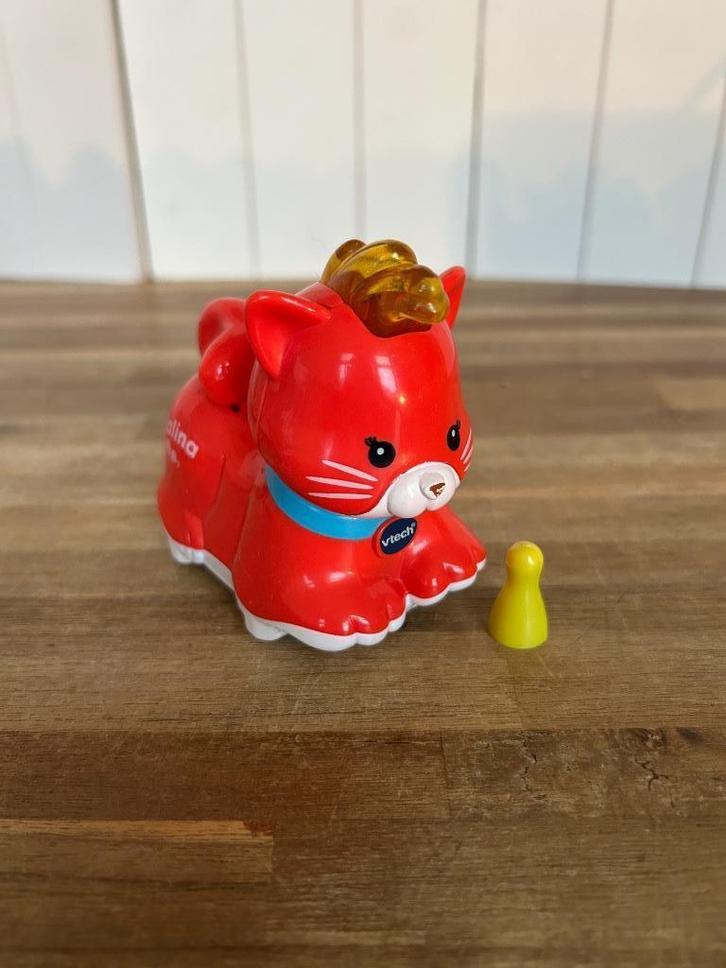 Vtech Zoef Zoef Kalina kat, Kinderen en Baby's, Speelgoed | Vtech, Zo goed als nieuw, 2 tot 4 jaar, Ophalen of Verzenden