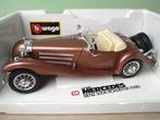 Mercedes Benz 500K Roadster 1936 OVP Bburago 1994 Sint, Ophalen of Verzenden, Zo goed als nieuw, Auto, Bburago