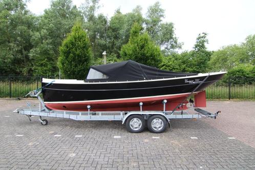 Steilsteven Sloep Unique 720 evt. met ligplaats Dordrecht, Watersport en Boten, Sloepen, Gebruikt, 10 tot 30 pk, 6 meter of meer