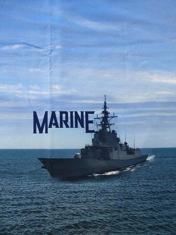 Marine French Terry paneel  beschikbaar voor biedingen