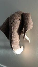 Wolvilten dierenkop olifant sissy boy, Kinderen en Baby's, Kinderkamer | Inrichting en Decoratie, Ophalen of Verzenden, Zo goed als nieuw