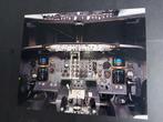 Foto van de cockpit van een KLM Boeing 737 (F899), Ophalen of Verzenden, Gebruikt, Kaart, Foto of Prent