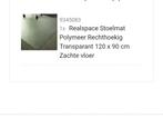Polymeer rechthoekig stoelmat, Ophalen of Verzenden, Zo goed als nieuw, Overige typen, Apple iPhone